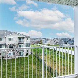 balcony at Mayhew Apartments in Sauk Rapids MN