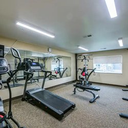 gym at Mayhew Apartments in Sauk Rapids MN