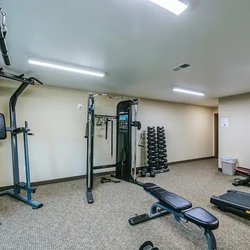 gym at Mayhew Apartments in Sauk Rapids MN