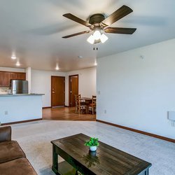 living room at Mayhew Apartments in Sauk Rapids MN