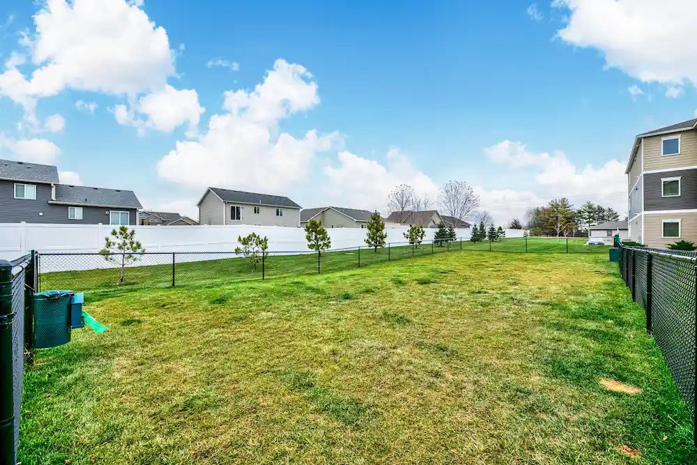 dog park at Mayhew Apartments in Sauk Rapids MN